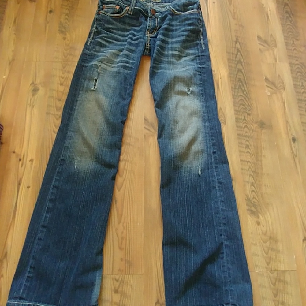 BKE Distressed Stella jeans